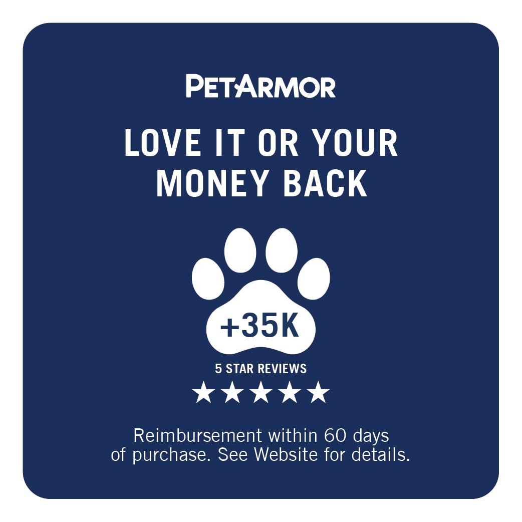 PetArmor Plus Flea & Tick Topical Dogs 5-22 lbs, 3-Month