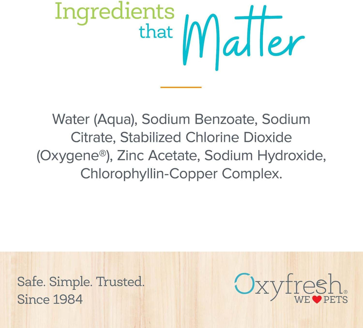 Oxyfresh Premium Pet Dental Care Solution Pet Water Additive – No Brushing