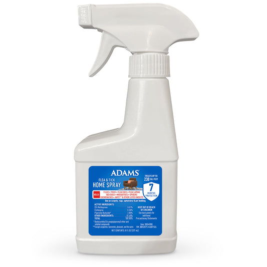 ADAMS Flea & Tick Home Spray for Bed Bugs, Fleas & Ticks, 24 oz