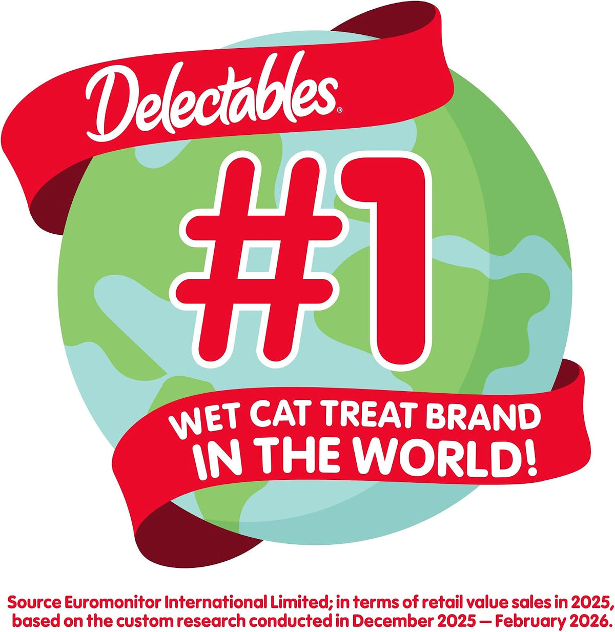 Delectables Lickable Spoon Handheld Wet Cat Treats Made with Real Chicken & Tuna, Creamy Puree, Mess Free, Quick & Easy, Grain-Free, No Added Fillers, No Added Preservatives, Variety Pack, 32ct