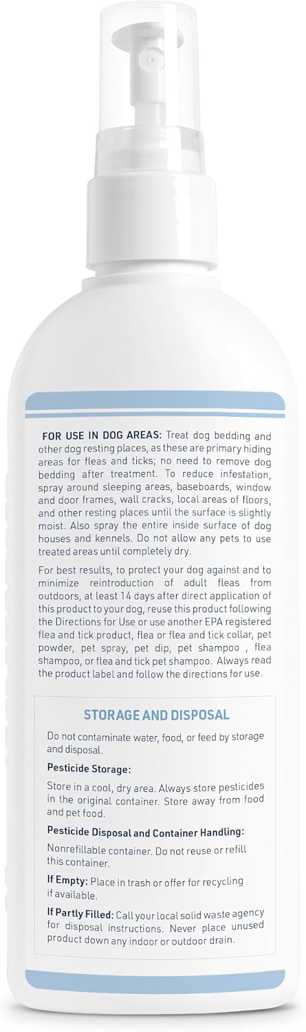 Veterinary Formula Flea & Tick Spray for Dogs, 8 oz, Kills on Contact