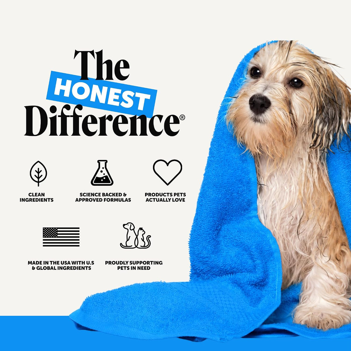Pet Honesty Chlorhexidine Dog Shampoo Itchy Skin Relief, Anti-Itch, 16oz