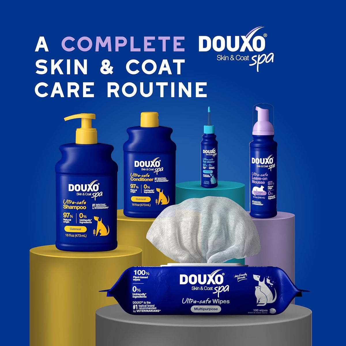 DOUXO SPA Waterless Cat Shampoo, 10 fl oz