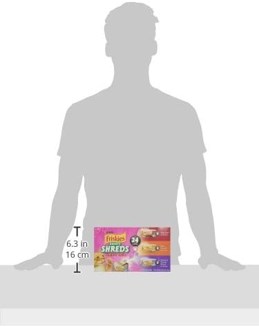 Friskies Purina Shreds Wet Cat Food in Gravy Variety Pack, (24) 5.5 oz Cans
