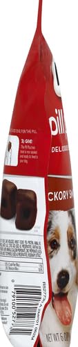 Milk-Bone Pill Pouches, Hickory Smoked Bacon Flavor, 30 Pill Pouches