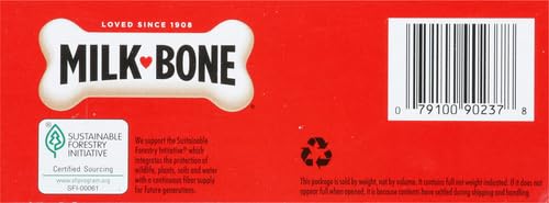 Milk-Bone Flavor Snacks Small Dog Biscuits, 7 lb Box
