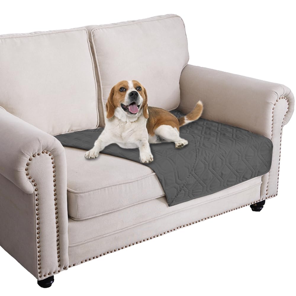 Ameritex Waterproof Dog Bed Blankets Cover for Bed Couch Sofa Reversible