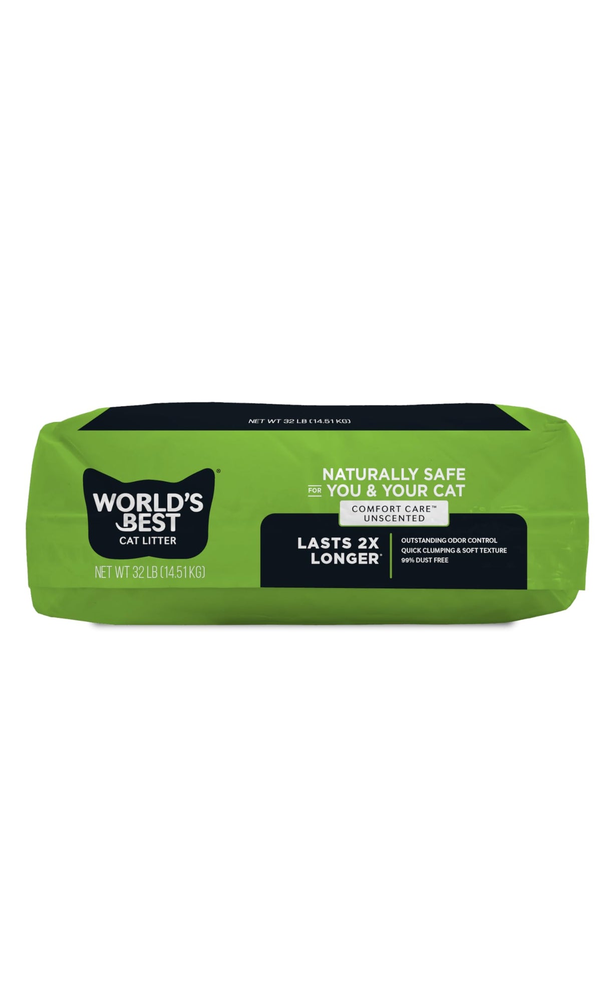 World's Best Cat Litter, Comfort Care, Unscented, Odor Control, 15 lb Bag