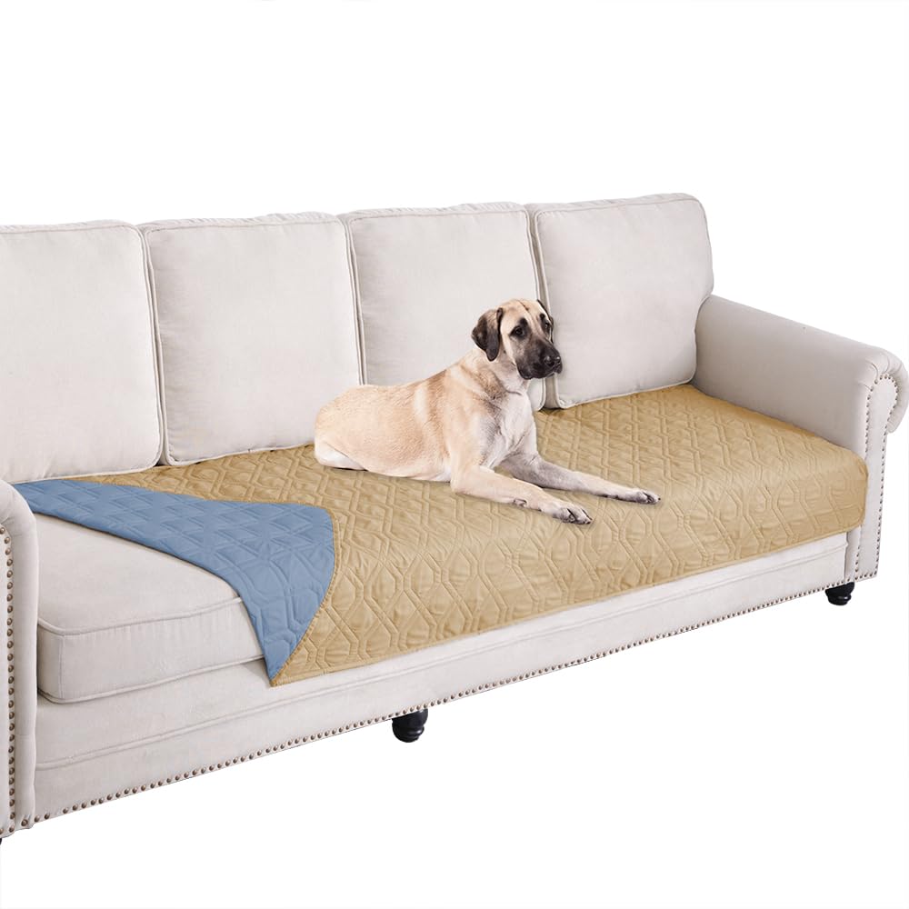 Ameritex Waterproof Dog Bed Blankets Cover for Bed Couch Sofa Reversible