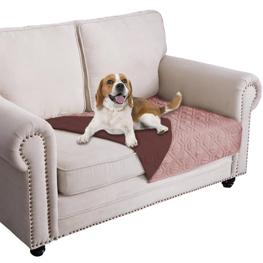 Ameritex Waterproof Dog Bed Blankets Cover for Bed Couch Sofa Reversible
