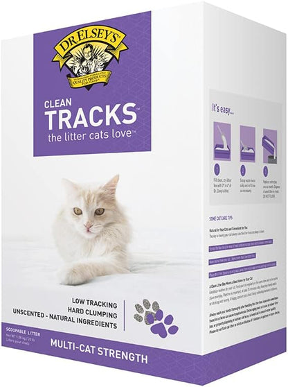 Dr. Elsey's Clean Tracks Clumping Clay Cat Litter, 20 lbs.