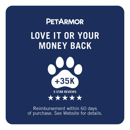 PetArmor Plus Flea & Tick Topical Dogs 5-22 lbs, 3-Month