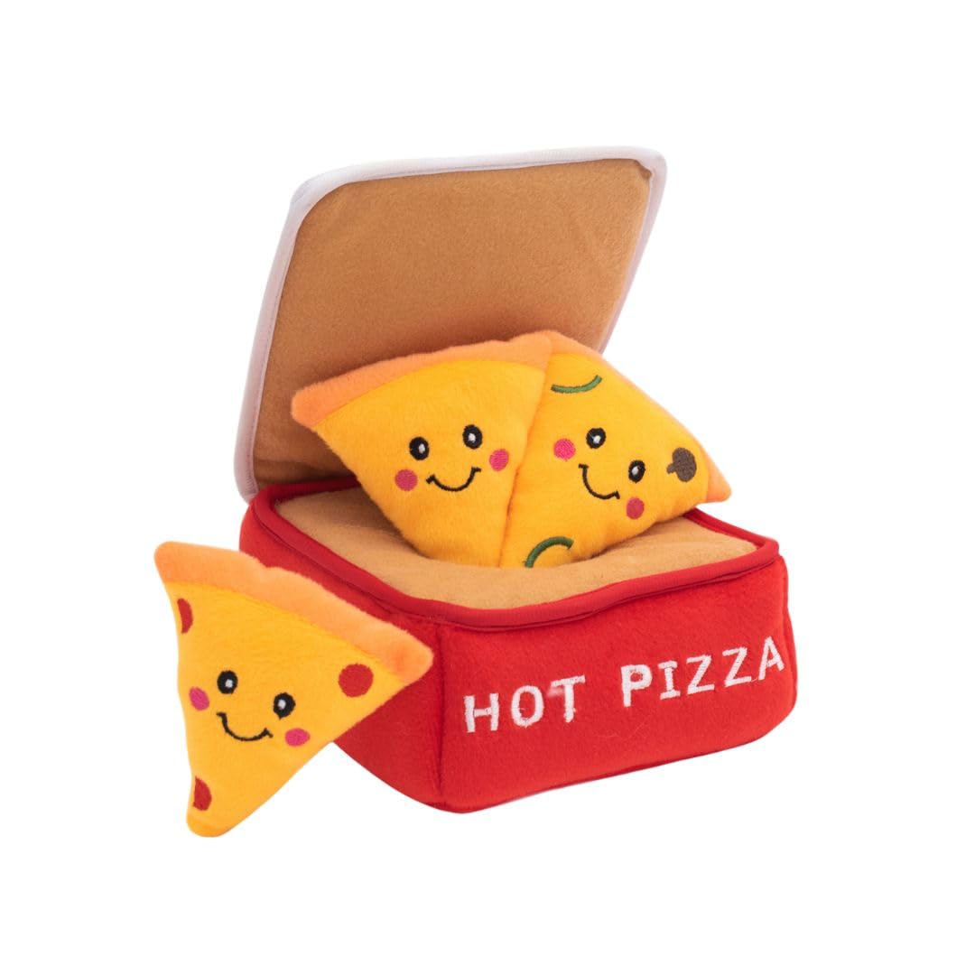 ZippyPaws Burrow Hide & Seek Plush Puzzles - Milk and Cookies