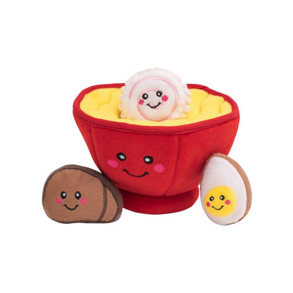 ZippyPaws Burrow Hide & Seek Plush Puzzles - Milk and Cookies