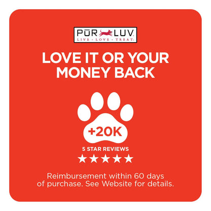 Pur Luv Chicken Jerky Dog Treats,100% Real Chicken Breast, 16 Ounces