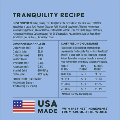 Instinct Freeze Dried Mixers, Dog Food Toppers, Beef, 6 oz. Bag