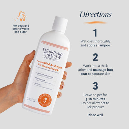 Veterinary Formula Clinical Care Antiseptic/Antifungal Spray, 8 oz, 2-Pack