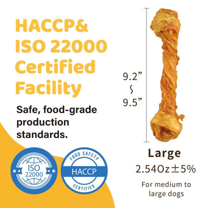 iPaw Turkey Tendon for Dogs Value Pack, All Natural Human Grade Puppy Chew