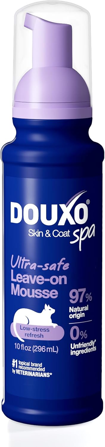 DOUXO SPA Waterless Cat Shampoo, 10 fl oz