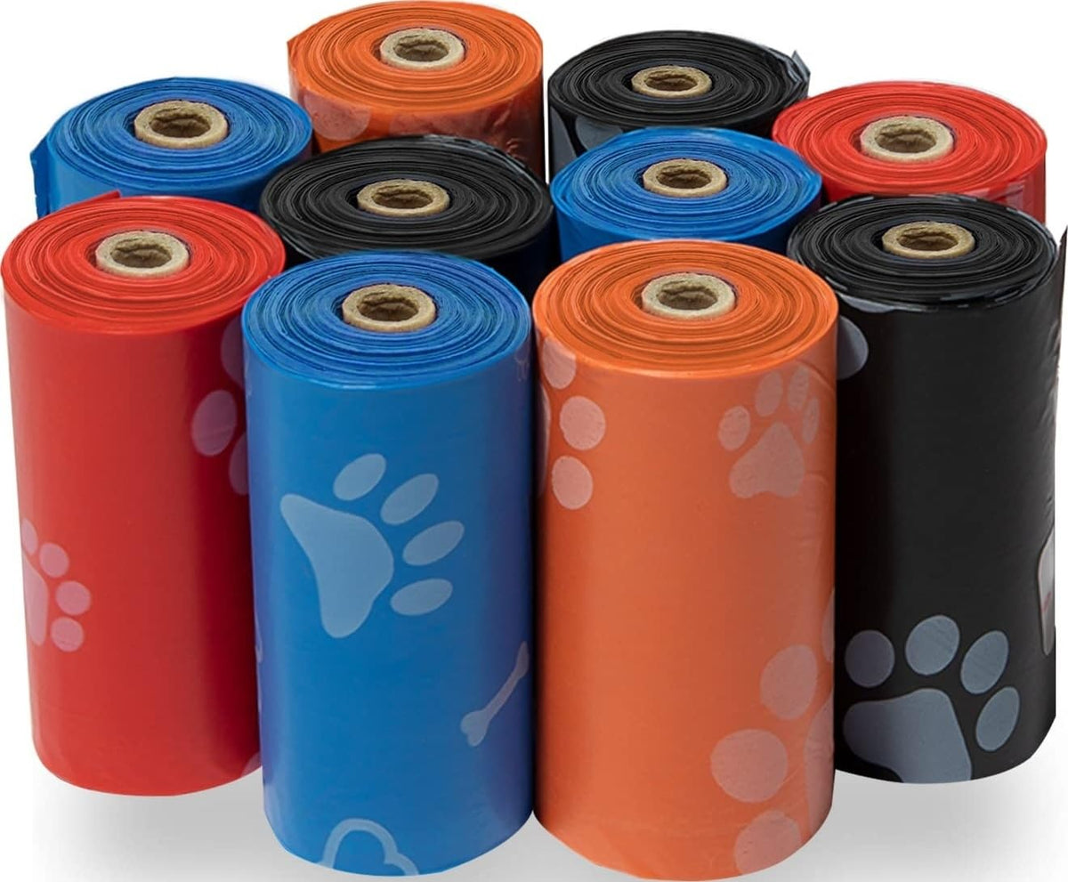 Best Pet Supplies GRS Poop Bags for Dogs - 600 Count, Green, Unscented