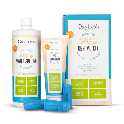 Oxyfresh Pro Dental Powder for Dogs & Cats – Teeth Cleaning Plaque Off