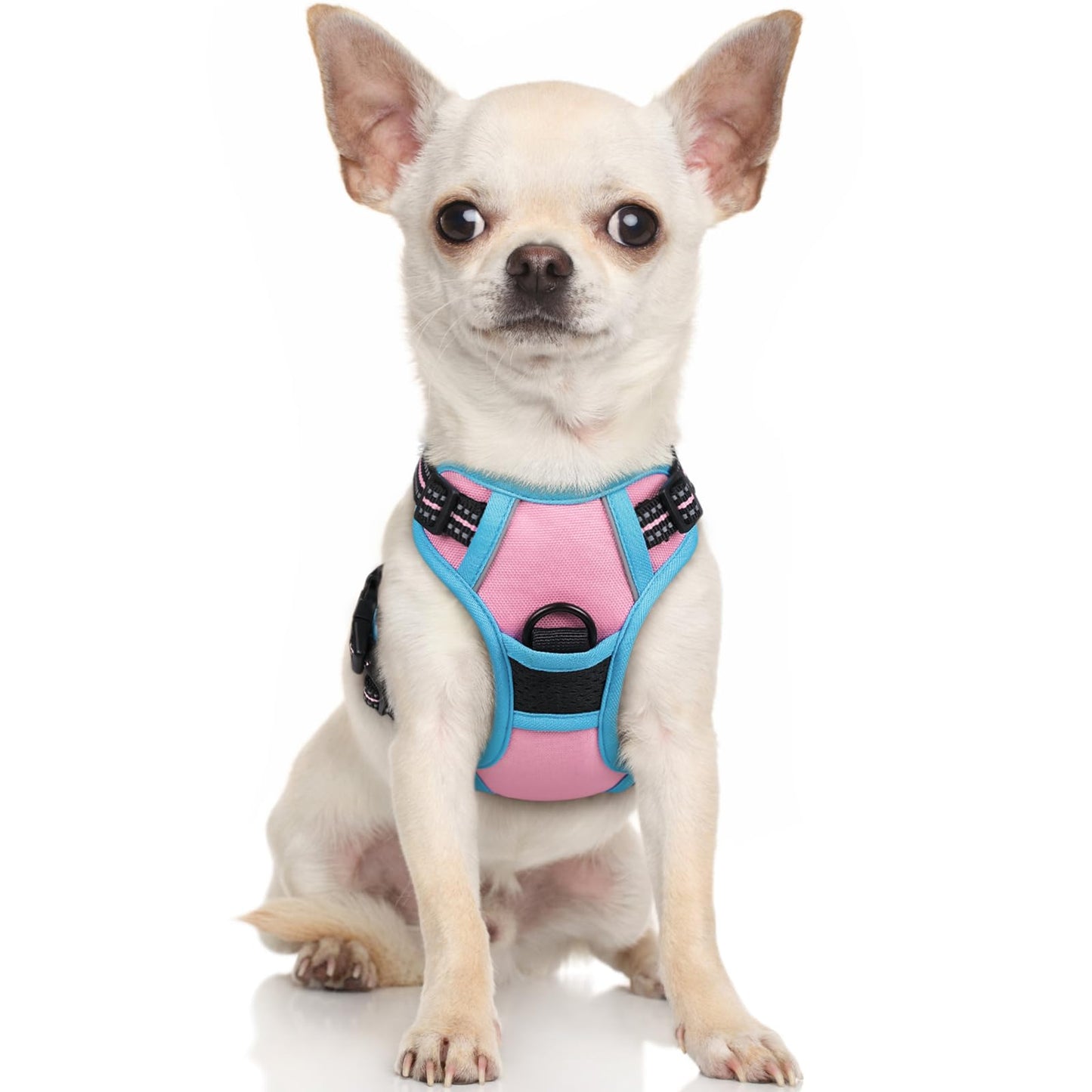 rabbitgoo Dog Harness, No Pull for Large Dogs with 2 Leash Clips, Pet Vest