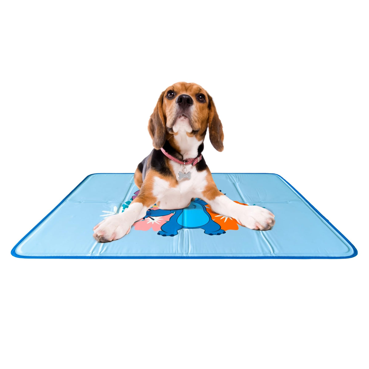 The Green Pet Shop Cool Pet Pad - Medium, Sage Grey - Self-Cooling, Pressure Activated Mat for Dogs & Cats from 21-45 lbs - Non-Toxic Gel, No Water Needed