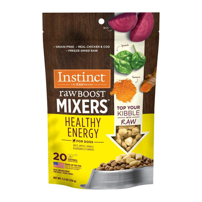 Instinct Freeze Dried Mixers, Dog Food Toppers, Beef, 6 oz. Bag