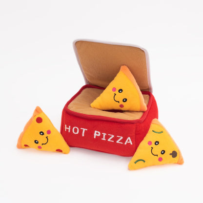 ZippyPaws Burrow Hide & Seek Plush Puzzles - Milk and Cookies