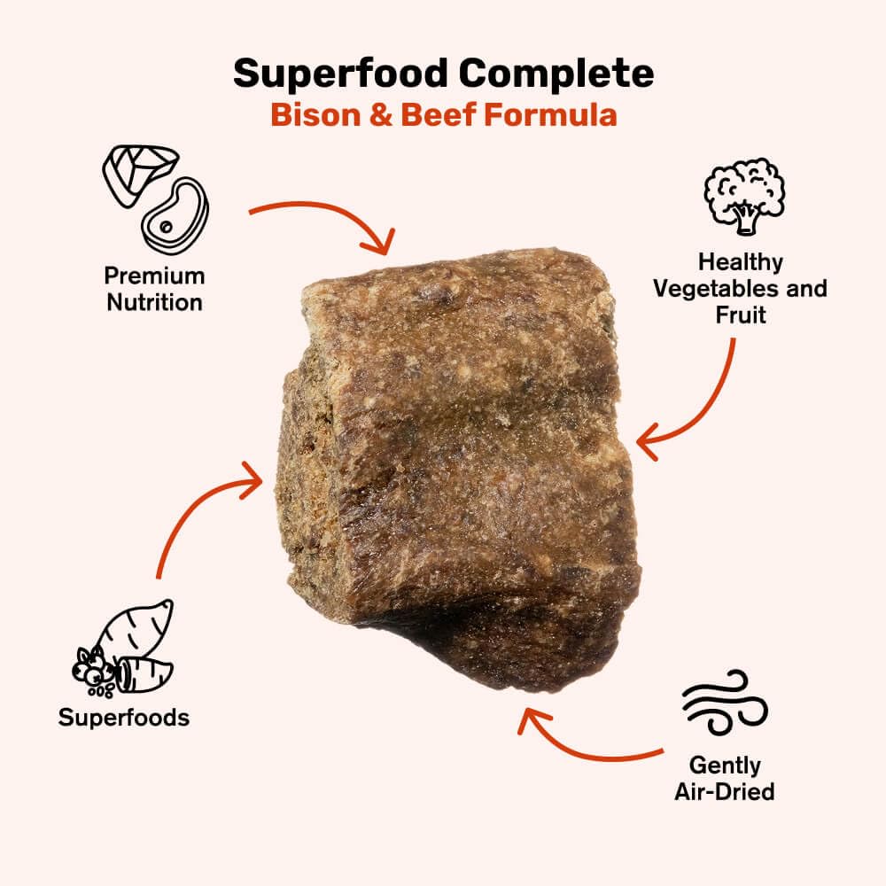 BADLANDS RANCH Air-Dried Chicken Dog Food, 87% Real Meat, 24 oz, 4-Pack