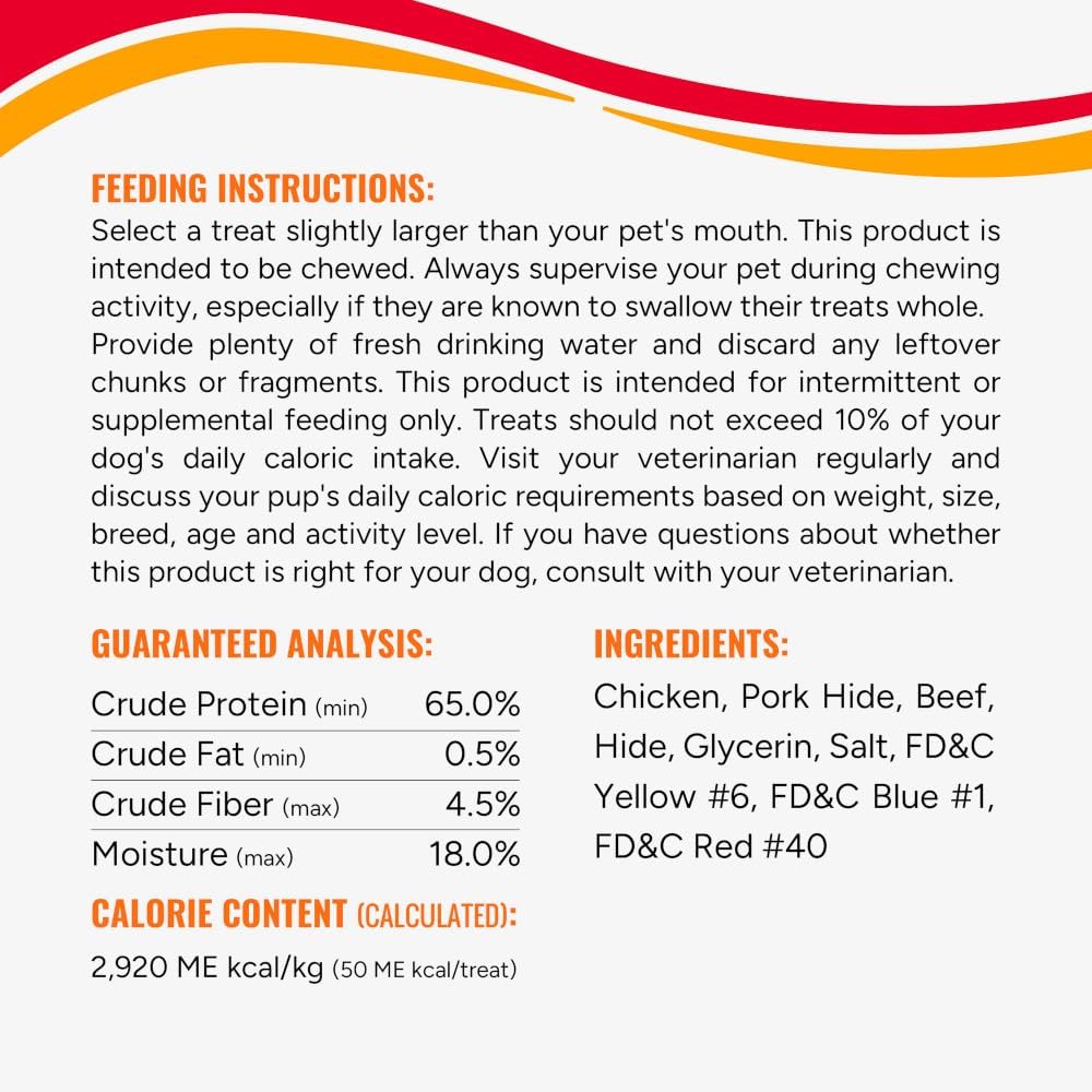 Good 'n' Fun Wings Long-Lasting Dog Treat with Real Protein, 12 oz (2 Pack)