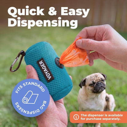Best Pet Supplies GRS Poop Bags for Dogs - 600 Count, Green, Unscented