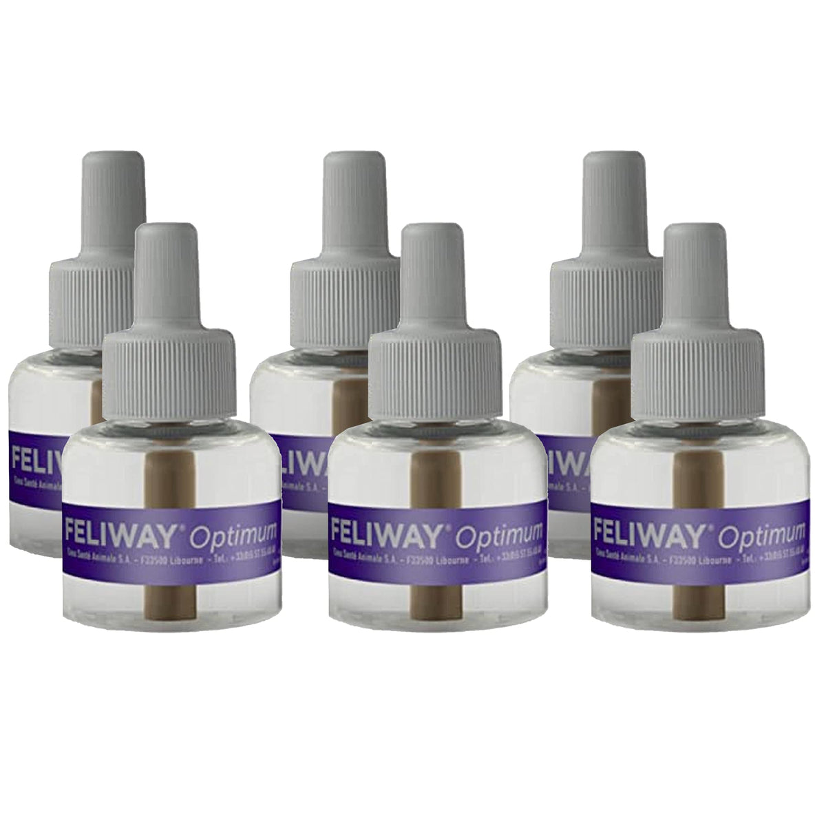 FELIWAY Optimum Cat Calming Pheromone Diffuser Refill - 3 Pack