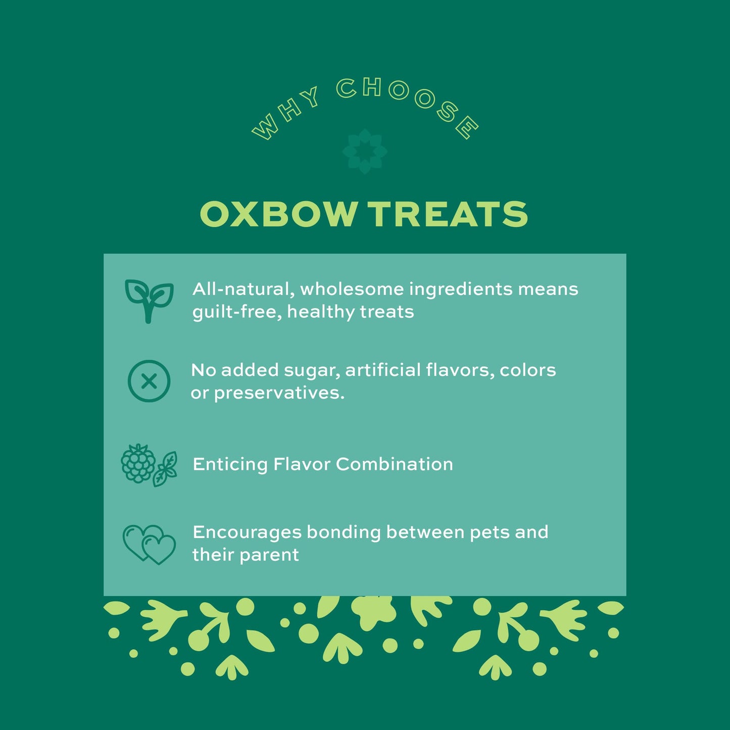 Oxbow Simple Rewards Rabbit Treats, Guinea Pig Treats, Bananas, 1 oz