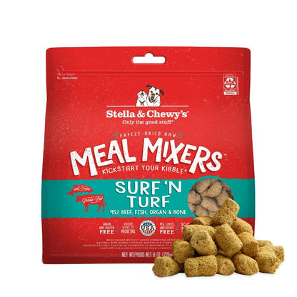 Stella & Chewy's Freeze-Dried Raw Chicken Meal Mixers- Dog Food Topper & Mixer - Made with 95% Cage-Free Chicken, Organs & Bone - Perfect for Picky Eaters - Grain-Free, 2.19 Pound (Pack of 4)