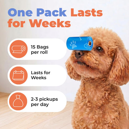 Best Pet Supplies GRS Poop Bags for Dogs - 600 Count, Green, Unscented