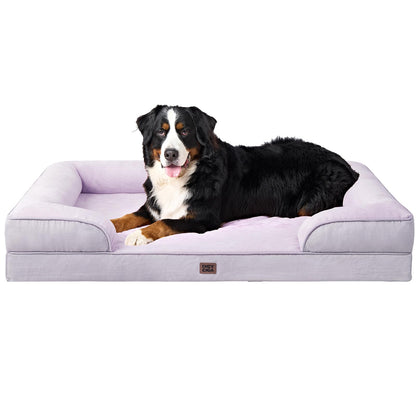 EHEYCIGA Orthopedic Small Dog Bed, Waterproof Memory Foam Washable Pet Beds