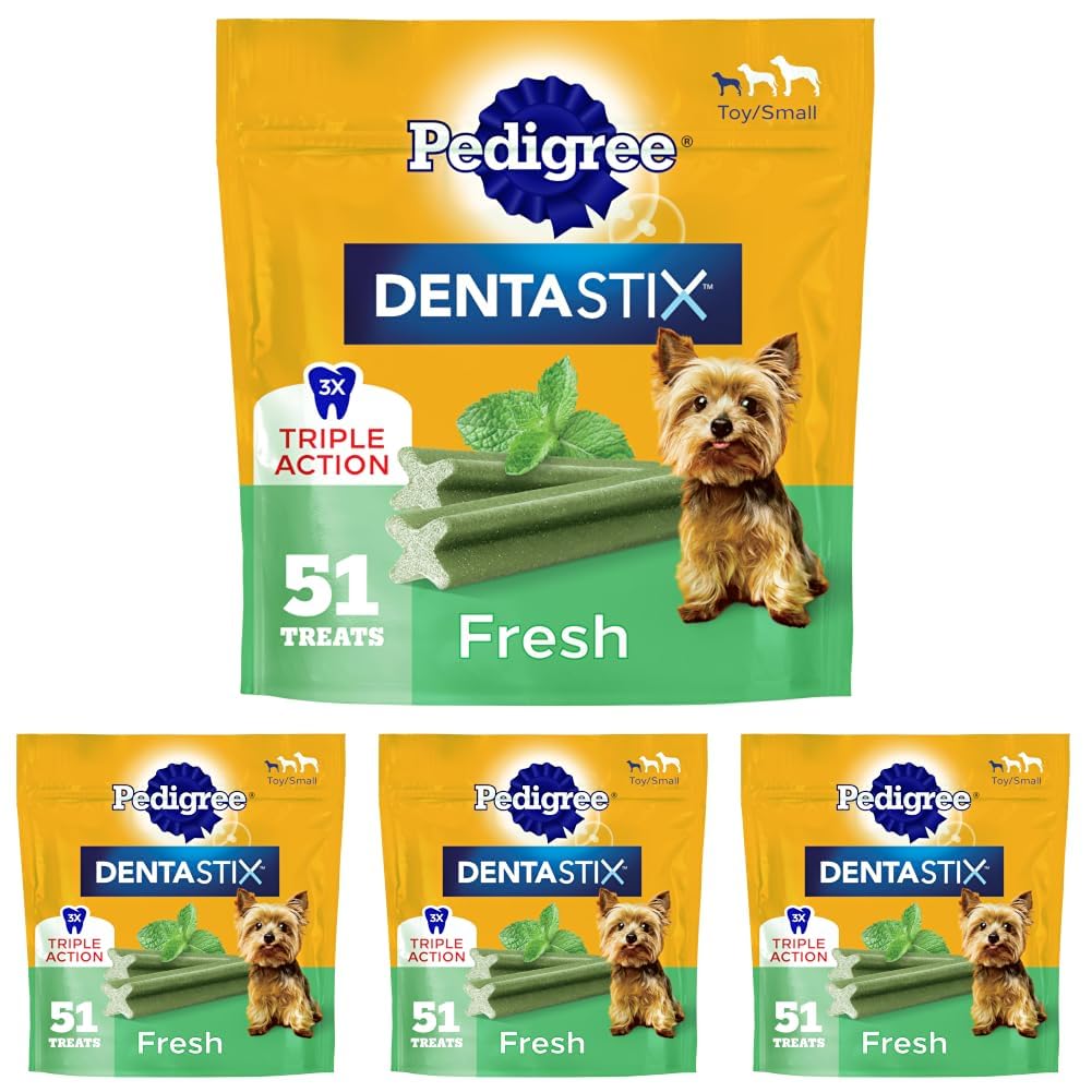 Pedigree Dentastix Small & Medium Dental Dog Treats, Original, 108 Count