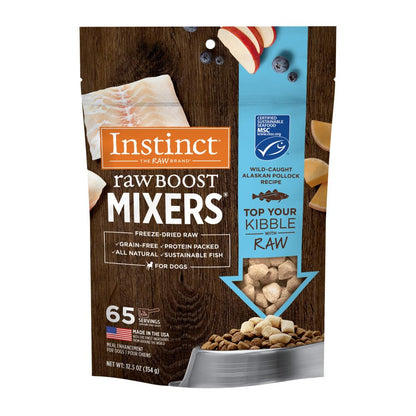 Instinct Freeze Dried Mixers, Dog Food Toppers, Beef, 6 oz. Bag