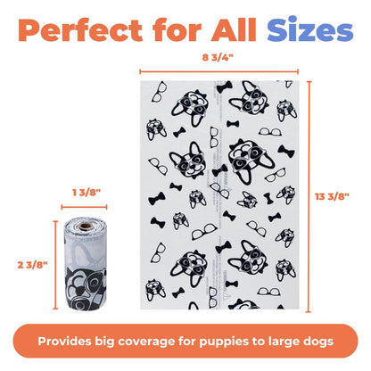 Best Pet Supplies GRS Poop Bags for Dogs - 600 Count, Green, Unscented