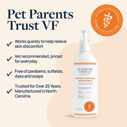 Veterinary Formula Clinical Care Antiseptic & Antifungal Shampoo, 16 oz