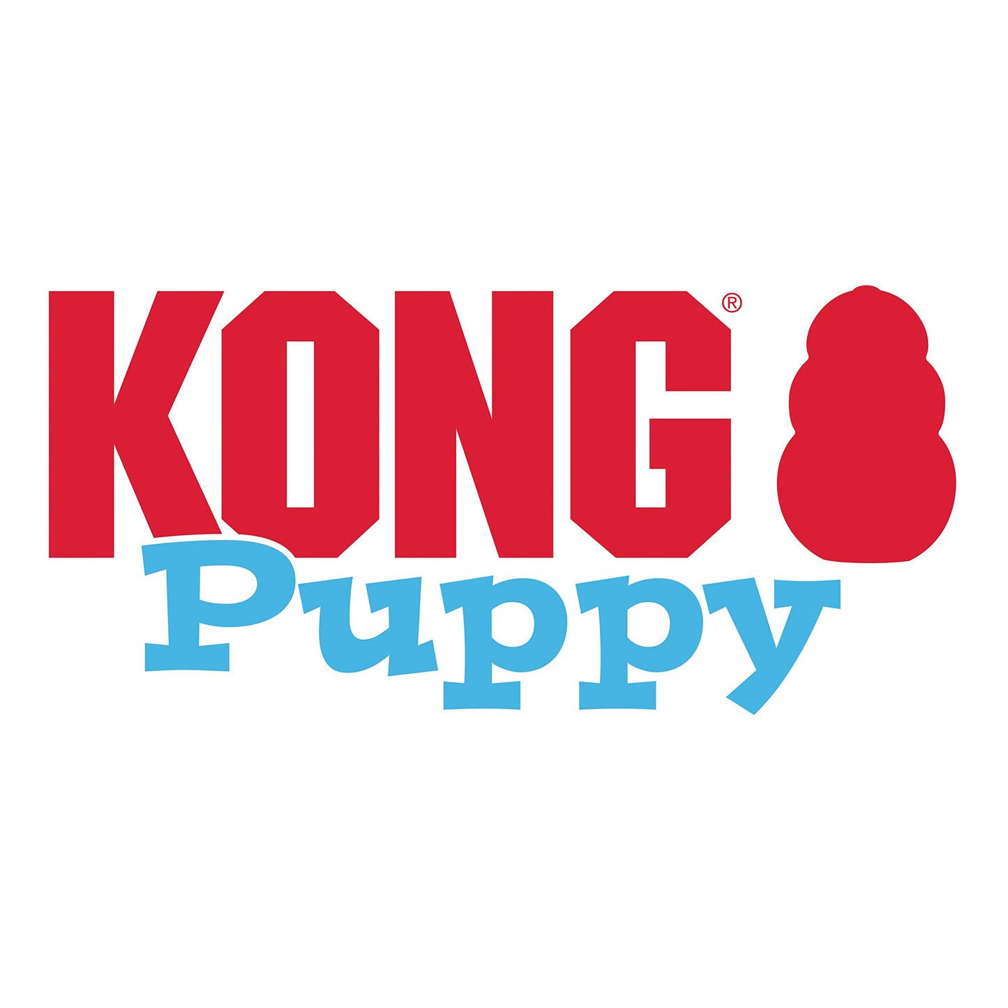 KONG Puppy, Natural Rubber Teething Chew Toy, for Small Puppies, Blue