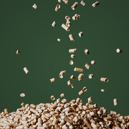 Grove by Ecoblaze 30L Pine Cat Litter Wood Pellets | Natural, Eco-Friendly & Biodegradable | Superior Odour Control | 99% Dust Free & Highly Absorbent