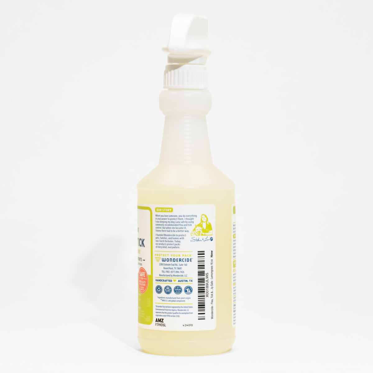 Wondercide Flea Tick & Mosquito Spray for Pets & Home - Rosemary 16 fl oz