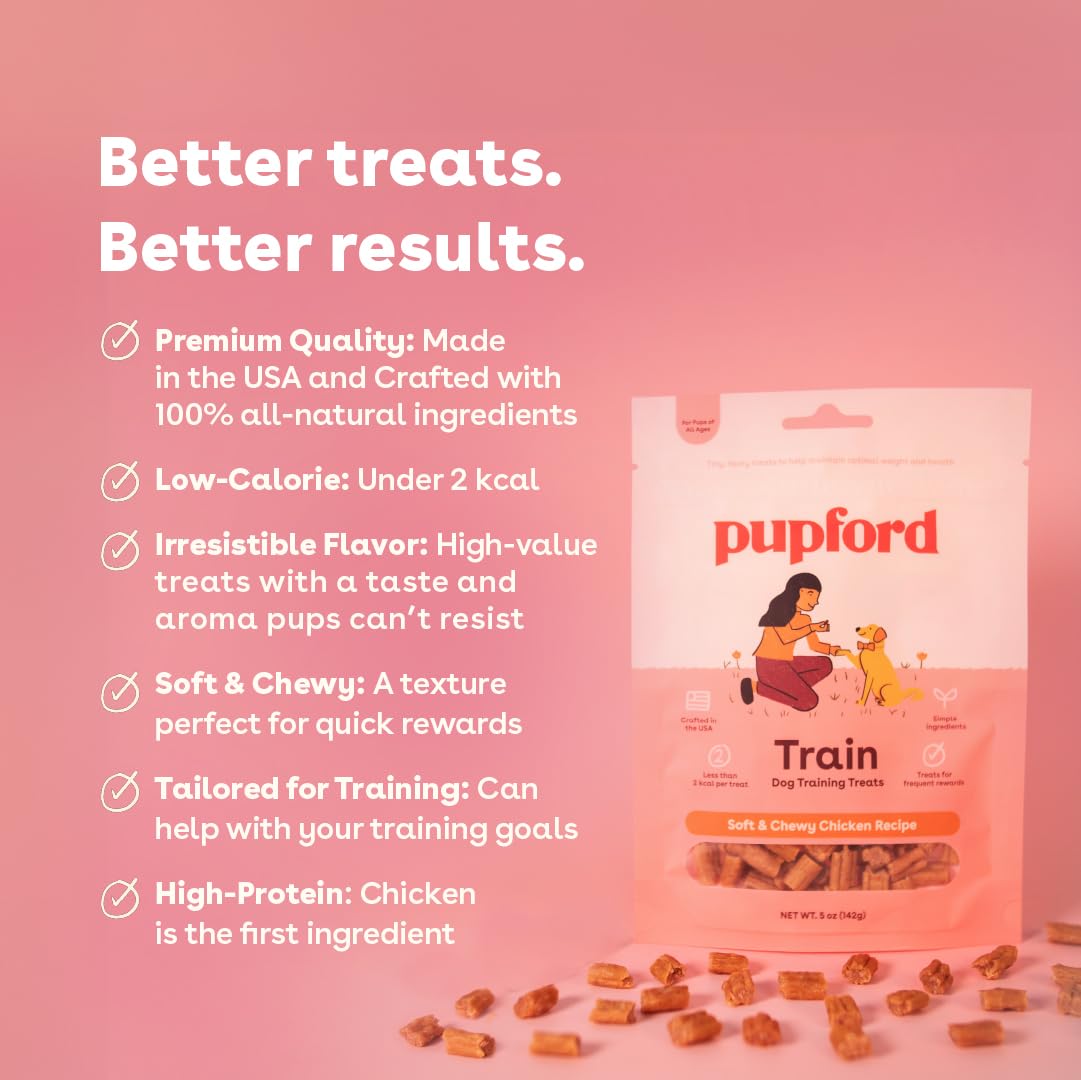 Pupford Soft & Chewy Training Treats for Dogs & Puppies (Lamb, 5 oz)