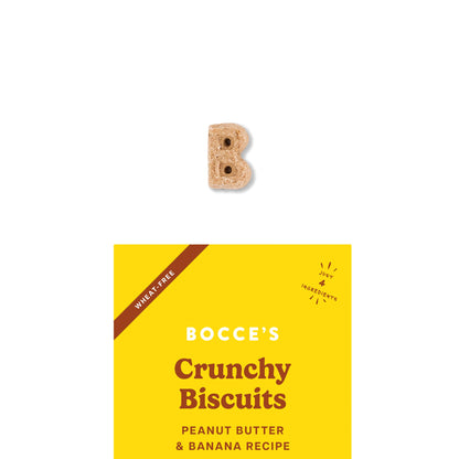 Bocce's Bakery Fish & Chips Flavor Crunchy Biscuits Dog Treats, 5 oz