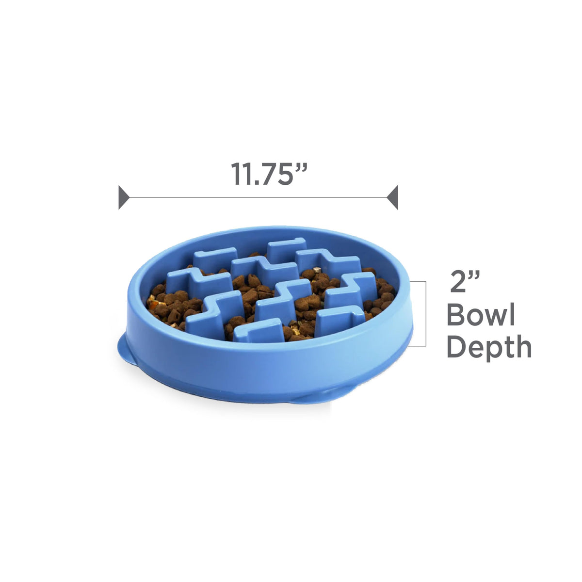 Outward Hound Fun Feeder Slo Bowl Dog Slow Feeder, Wave, Pink, 5.8"