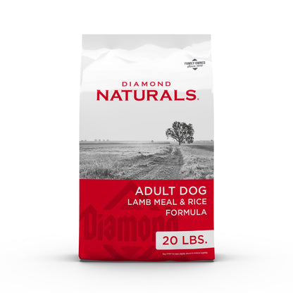 Diamond Naturals Small Breed Adult Dry Dog Food, Chicken & Rice, 18lb