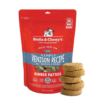 Stella & Chewy’s Freeze Dried Raw Dinner Patties – Grain Free Dog Food, Protein Rich Stella’s Super Beef Recipe – 5.5 oz