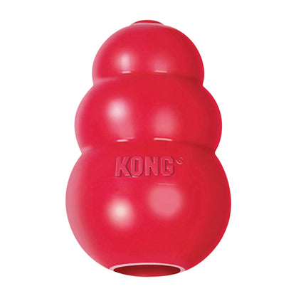 KONG Classic Stuffable Dog Toy, Natural Rubber Chew, for Medium Dogs